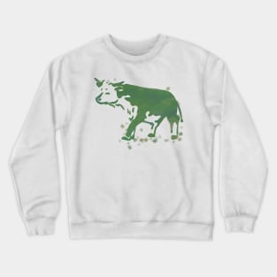 Watercolor cow Crewneck Sweatshirt